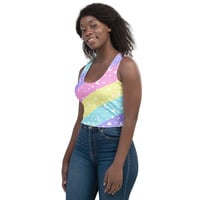 Cosmic Rainbow Crop Top - Thumbnail 13
