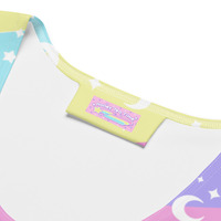 Cosmic Rainbow Crop Top - Thumbnail 23