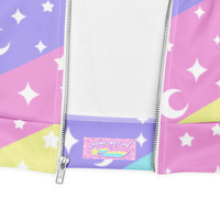 Cosmic Rainbow Unisex Bomber Jacket - Thumbnail 8