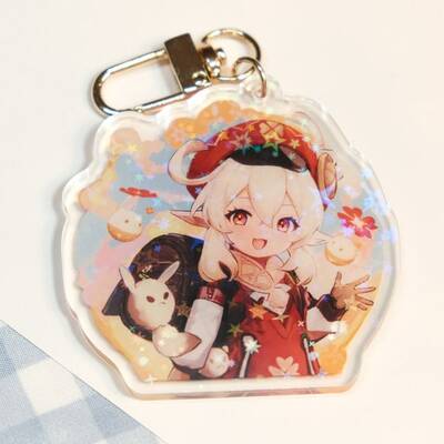 Genshin impact klee keychains (sparkles)