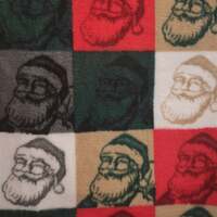 Warhol Santa - Luxe Fleece - Thumbnail 3