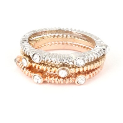 Arya midi ring set