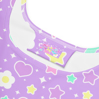 Magical Spring Purple Skater Dress - Thumbnail 6