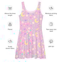 Magical Spring Pink Skater Dress - Thumbnail 9