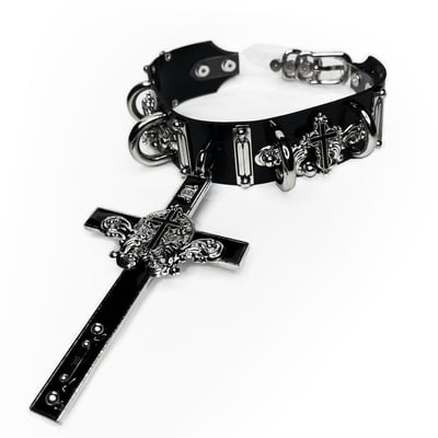 Roccoco kyrie neckpiece [black]