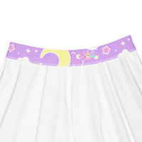 Magical Spring Purple Skater Skirt - Thumbnail 7