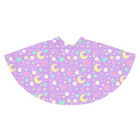 Magical Spring Purple Skater Skirt - Thumbnail 8
