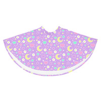 Magical Spring Purple Skater Skirt - Thumbnail 12