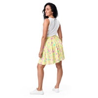 Magical Spring Yellow Skater Skirt - Thumbnail 9