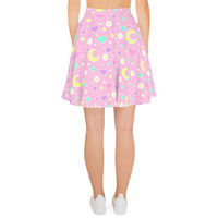 Magical Spring Pink Skater Skirt - Thumbnail 3