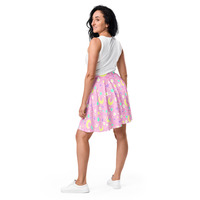 Magical Spring Pink Skater Skirt - Thumbnail 9