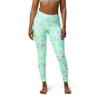 Magical Spring Mint Yoga Leggings - Thumbnail 12