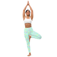 Magical Spring Mint Yoga Leggings - Thumbnail 15
