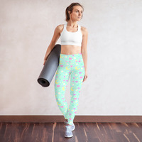 Magical Spring Mint Yoga Leggings - Thumbnail 27
