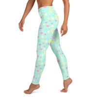 Magical Spring Mint Yoga Leggings - Thumbnail 29