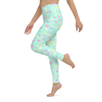 Magical Spring Mint Yoga Leggings - Thumbnail 35