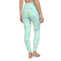 Magical Spring Mint Yoga Leggings - Thumbnail 37