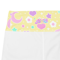 Magical Spring Yellow Yoga Leggings - Thumbnail 36