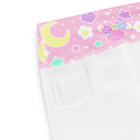 Magical Spring Pink Yoga Leggings - Thumbnail 36