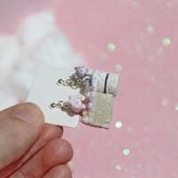 Melody/Kuromi cake charm/earrings  - Thumbnail 1