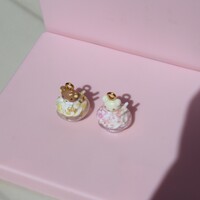 Rilakkuma honey parfait charm OR earrings - Thumbnail 3