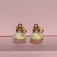 Rilakkuma honey parfait charm OR earrings - Thumbnail 2