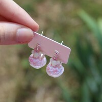 Korilakkuma strawberry parfait charm OR earrings - Thumbnail 3
