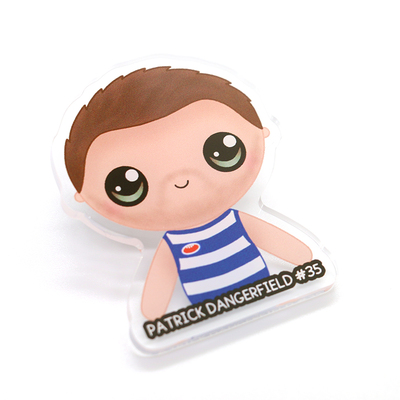 P dangerfield badge - Thumbnail 2