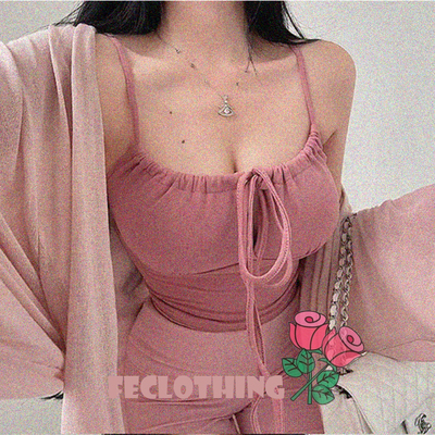 Tie top bow camisole