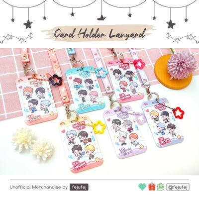 Haikyuu Card Holder Lanyard