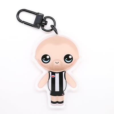 S sidebottom keychain