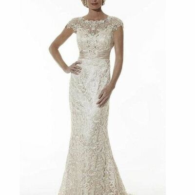 Elegant mother of bride/ groom dress lace evening formal gowns prom dress