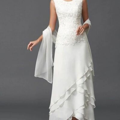 Elegant mother of bride/ groom dress lace evening formal gowns prom dress