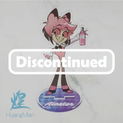 Hazbin hotel - alastor - demon (acrylic rotating shaft)