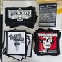 ONE Custom Patch / Back Patch, small batches, screenprinted / DTF, Patches for Jackets, Businesses, Companies, Bands & Clothing-1