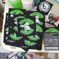 ONE Custom Patch / Back Patch, small batches, screenprinted / DTF, Patches for Jackets, Businesses, Companies, Bands & Clothing - Thumbnail 3