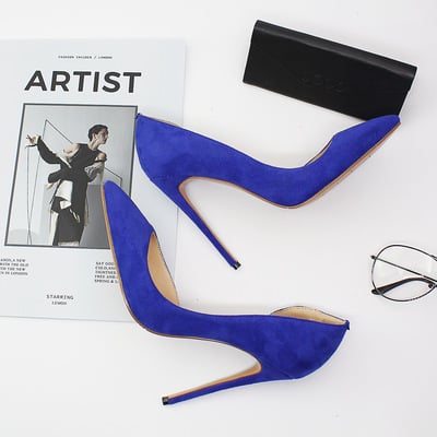 Women's high heels pointed 12cm stiletto heels