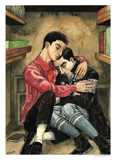 Dead Boy Detectives A4 Artprint: "It does not stop"