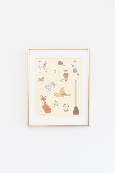 Fauna Witch Essentials print