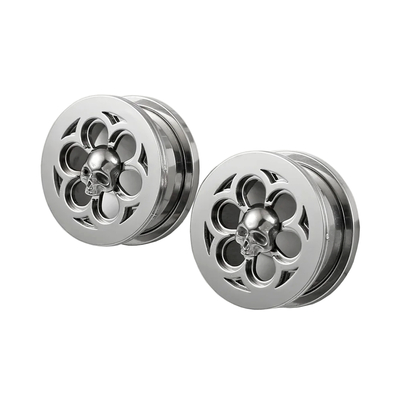 SKULL ROSETTE STEEL TUNNEL [ONE]