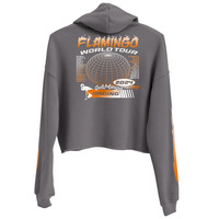 2F Racing Cropped Hoodie (Grey) - Thumbnail 4