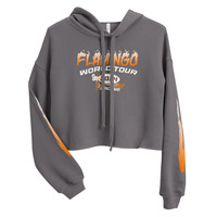 2F Racing Cropped Hoodie (Grey) - Thumbnail 9
