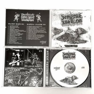 Jehovah Lashing - "Pulped Deity + Jehovah Lashing" CD