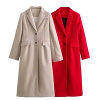 Elegant Casual Women's Coat - Thumbnail 2