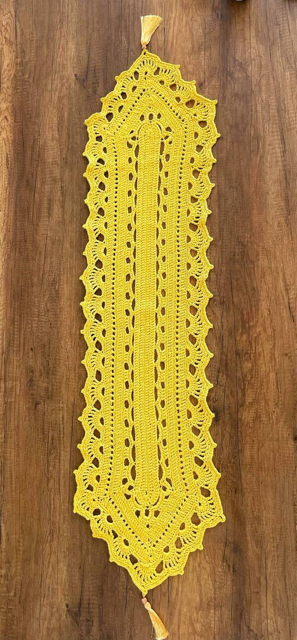 HANDMADE TRAVERSE FROM COTTON YARN