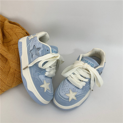 Blue Star Skater Shoes