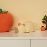 Lazy Capybara Silicone Lamp Night Light - Thumbnail 5