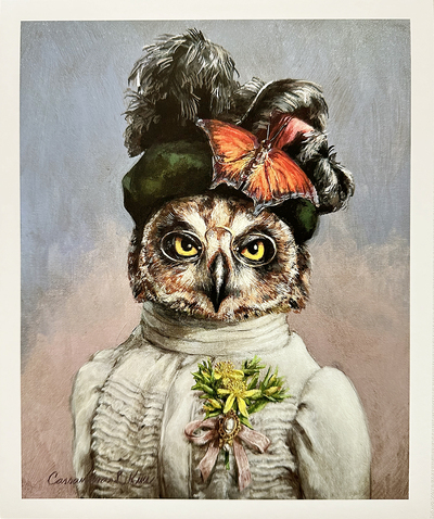 Miss Short-Earred Owl