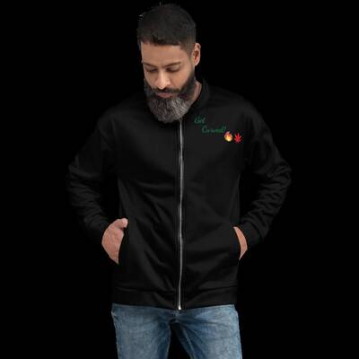 Curvez unisex bomber jacket