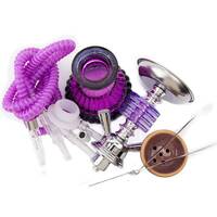 Purple Travel Glass Pipe Set - Thumbnail 2